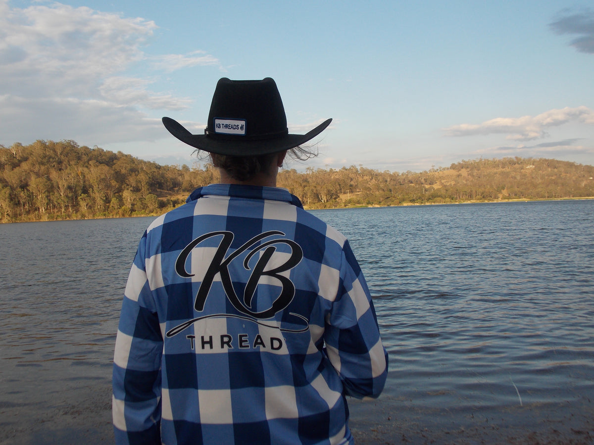 NAVY BLUE FISHING SHIRT