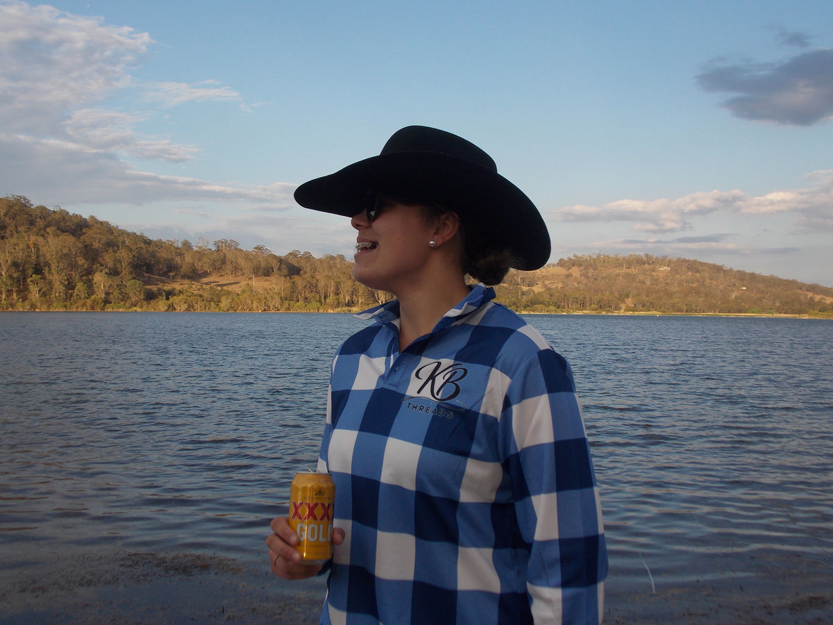 NAVY BLUE FISHING SHIRT
